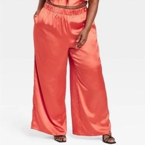 Sammy B X Target Red Flowy Long Pant Size XXL